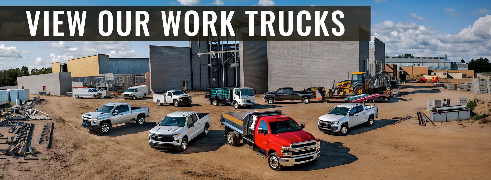 View Our Chevy Work Trucks